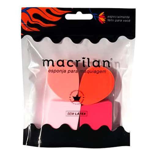 Quarteto de Esponja para Maquigem Macrilan EP03