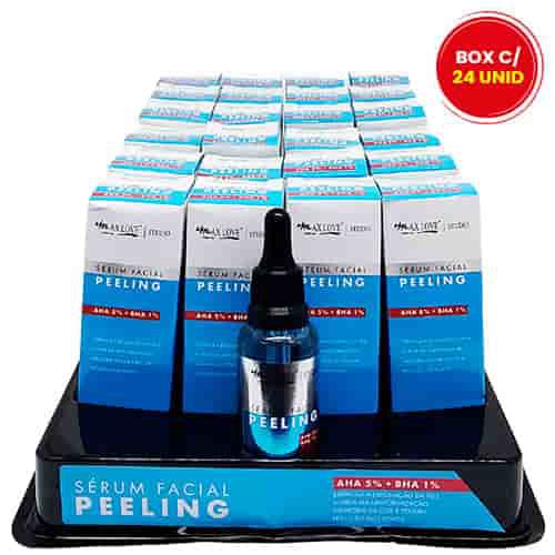 Sérum Facial Peeling Max Love - Box c/ 24 unid