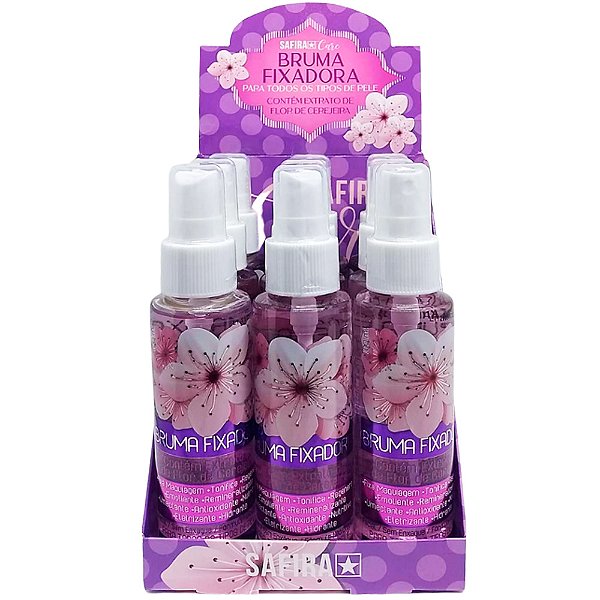 Bruma Fixadora Safira Care - Box c/ 09 unid