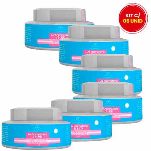 Gel Curvatura Hard Led UV White Phállebeauty PH0549 - Kit c/ 06 unid