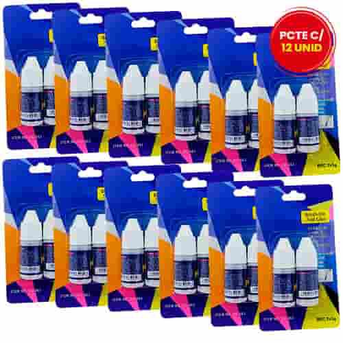 Cola para Unhas Postiças com 2 Unidades Nail Glue JS-104 - Pcte c/ 12 unid