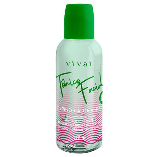 Tônico Facial Pepino + Aloe Vera Vivai 2126.1.1
