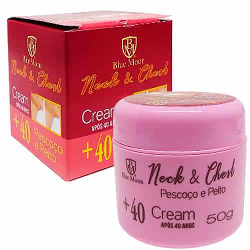 Creme para Pescoço e Peito +40 Blue Moon BM-125