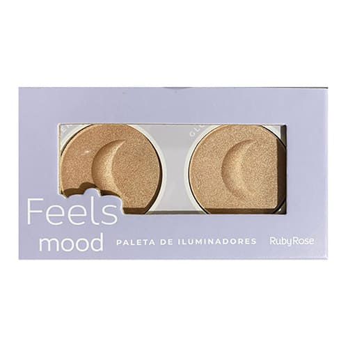 Paleta de Iluminadores Light Feels Mood Ruby Rose HB-7525