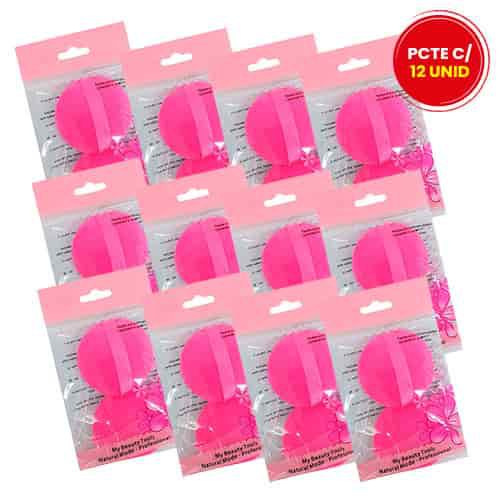 Kit com 2 Esponjas de Maquiagem WL-055-3 - Pcte c/ 12 unid