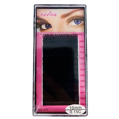 Cílios Postiços Fio a Fio 10mm Navina DF-CR15106