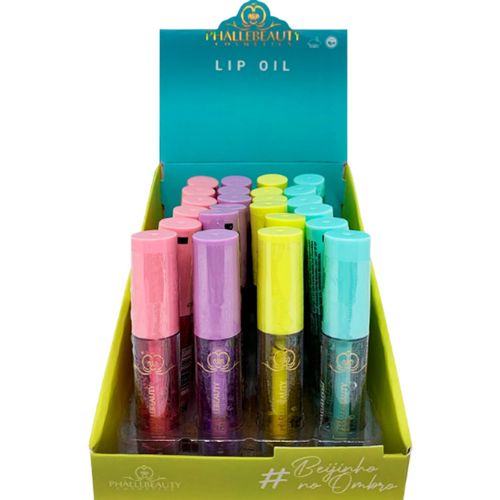 Lip Oil #BeijinhonoOmbro Phállebeauty PH0718 - Box c/ 24 unid