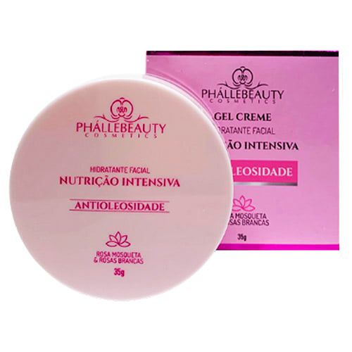 Gel Creme Hidratante Facial Nutrição Intensiva Phállebeauty PH0563