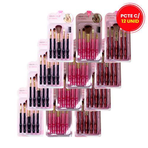 Kit de Pincéis Recommended Sabrina Sato SS-1146 - Pcte c/ 12 unid