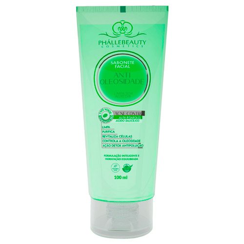 Sabonete Facial Anti Oleosidade Acne Control Phállebeauty PH0567