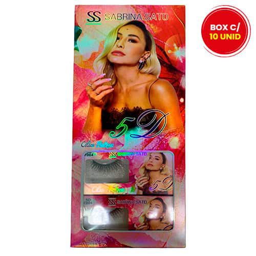 Cílios Postiços 5D F004 Sabrina Sato SS-1594 - Box c/ 10 unid