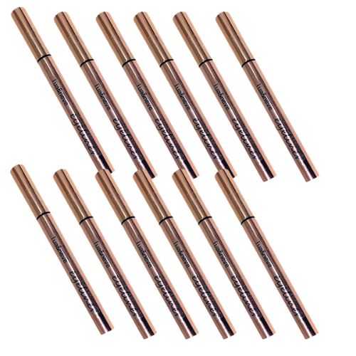 Caneta Delineadora para Olhos Eyeliner A Prova D'água Lua & Neve LN02006 - Kit c/ 12 unid