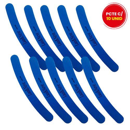 Lixa Banana para Unhas 100/180 Lua & Neve LB867-417-5-4 - Pcte c/ 10 unid