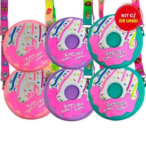 Bolsa Infantil Estampada DF-BS0708-1 - Kit c/ 06 unid