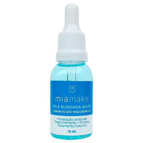 Sérum Pele Blindada Ácido Hialurônico Noite Mia Make 270