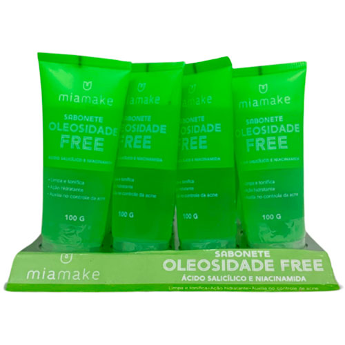 Sabonete Oleosidade Free Mia Make 272 - Box c/ 12 unid