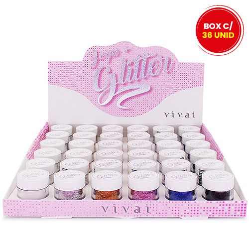 Glitter Solto Joga + Glitter Vivai 1027.8.1 - Box c/ 36 unid