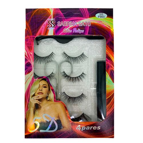 Kit de Cílios Postiços 5D F003 Sabrina Sato SS-1831