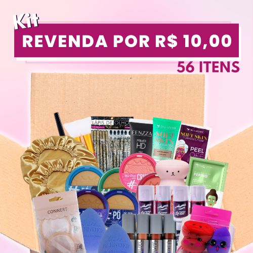 Revenda por R$10,00 - 56 Itens