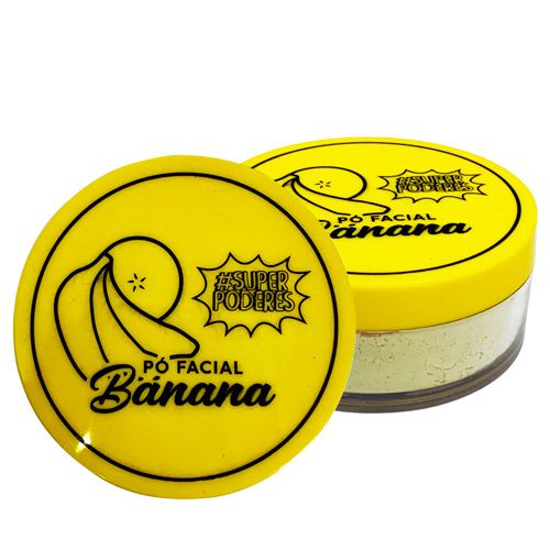 Pó Facial Banana Super Poderes