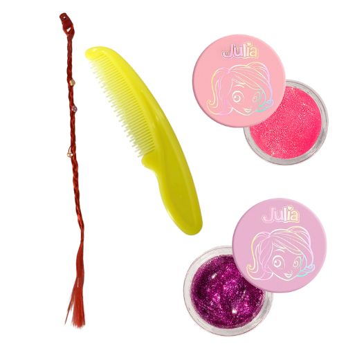 Kit Cabelo Fashion Infantil Julia City Girls CGK023