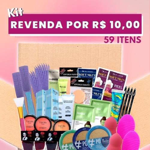 Revenda por R$10,00 - 59 Itens