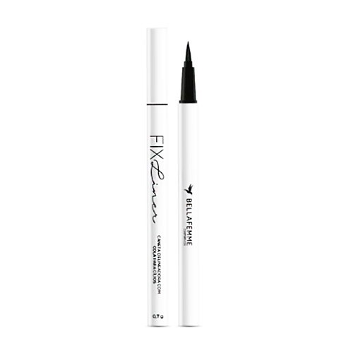 Caneta Delineadora com Cola para Cílios Bella Femme Preta BF10101