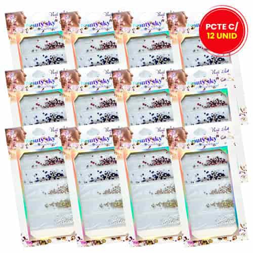Strass de Decoração para Unhas DF-GT007042-02-01 - Pcte 12 unid