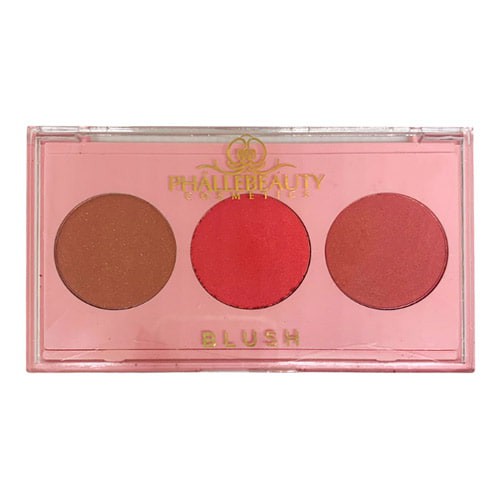 Paleta de Blush #TrabalhadanaBeleza Phállebeauty PH0318