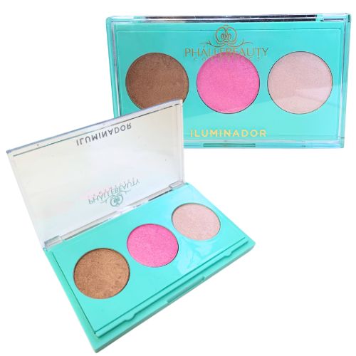Paleta de Iluminador #BemBlogueirinha Phállebeauty PH0319