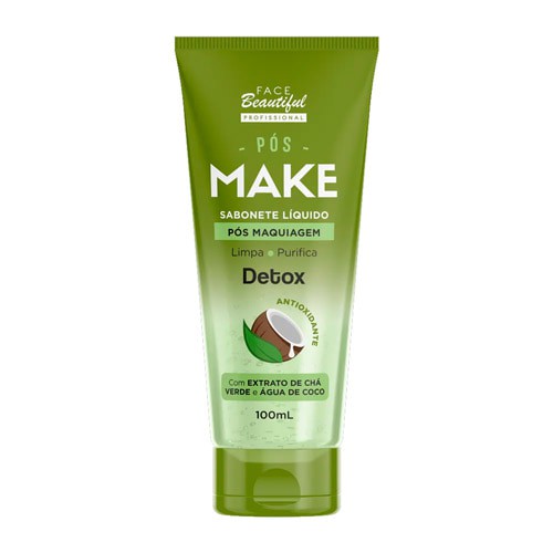 Sabonete Líquido Pós Maquiagem Detox Face Beautiful FB300
