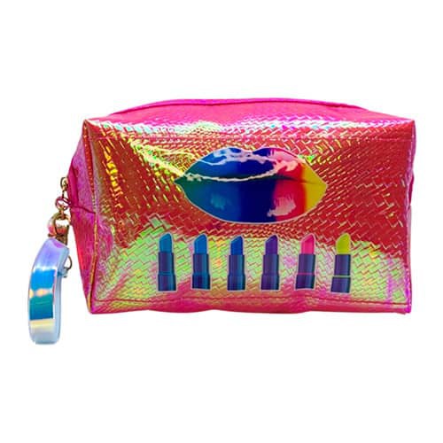 Necessaire Estampada Boca Arco-Íris WF-2018