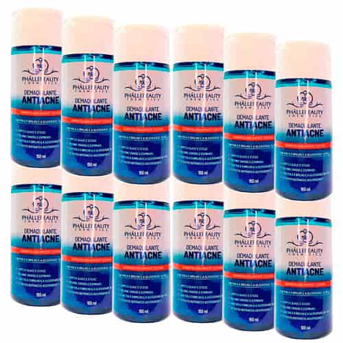 Demaquilante Antiacne Phállebeauty PH0626 - Box c/ 12 unid