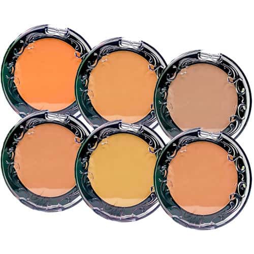 Pó Compacto Matte A Prova D'água Box 02 Cor 206 a 211 Max Love  - Kit c/ 06 unid