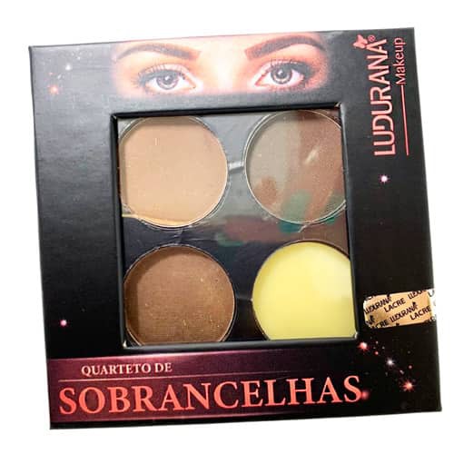 Quarteto de Sombra para Sobrancelha Ludurana B00186