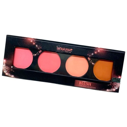 Quarteto de Blush Ultrafino com Silicone Ludurana B00219