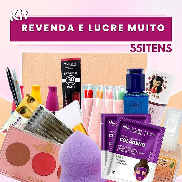 Revenda e Lucre Muito - 55 Itens