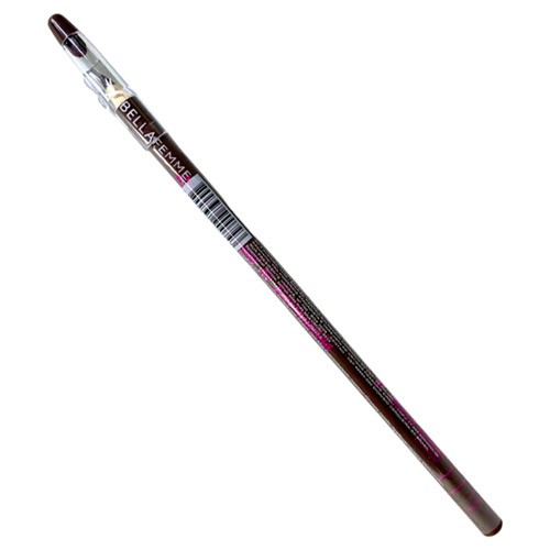 Lápis Universal para Sobrancelha c/ Apontador Bella Femme BF10020