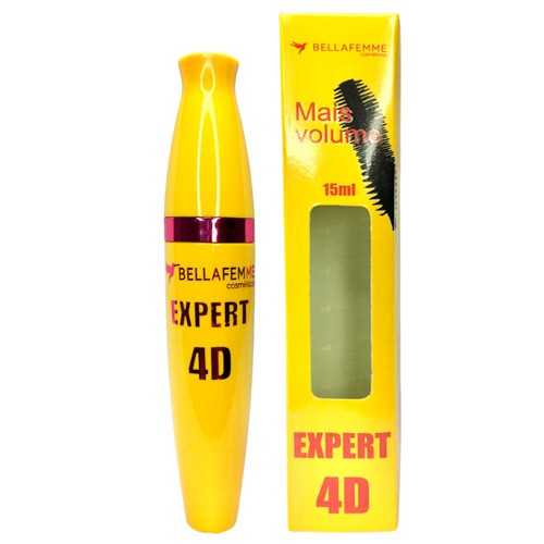 Rímel Máscara para Cílios Expert 4D Bella Femme BF10009B