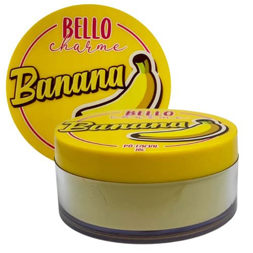 Pó Facial Banana Bello Charme BC33