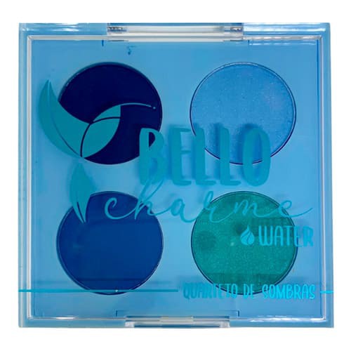 Quarteto de Sombras Water Bello Charme BC04