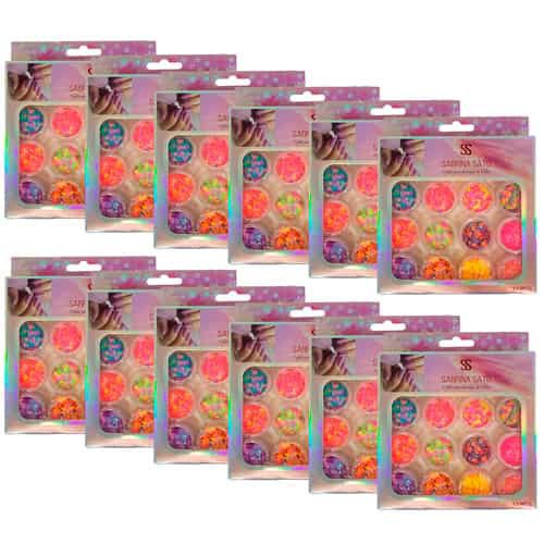 Enfeite para Decoração de Unhas Sabrina Sato SS-1281 - Pcte c/ 12 unid