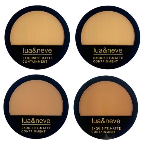 Pó Compacto Pressed Powder Lua & Neve LN02013 - Kit c/ 04 unid