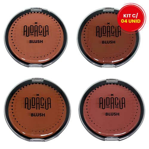 Blush Compacto Audácia - Kit c/ 04 unid