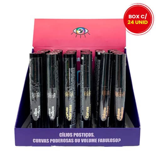 Máscara para Cílios Audácia - Box c/ 24 unid