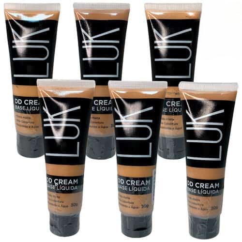 Base Líquida DD Cream Luk - Kit c/ 06 unid