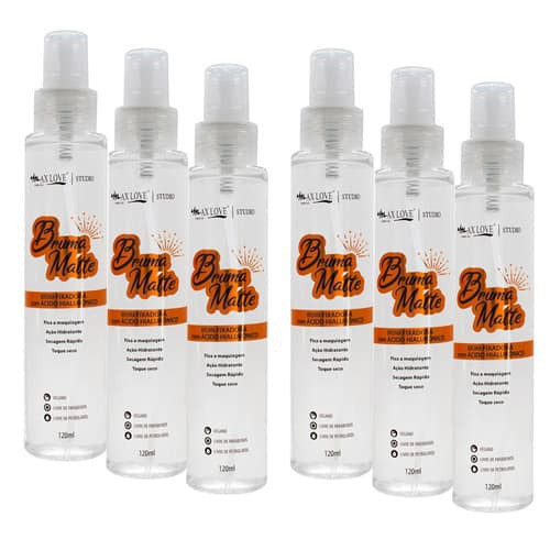 Bruma Fixadora Matte Max Love - Kit c/ 06 unid