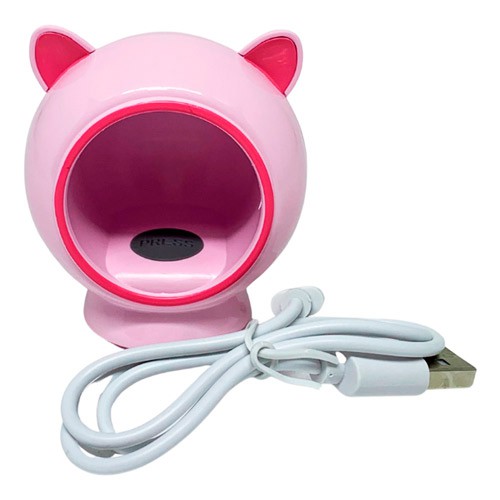 Mini Cabine de LED para Secagem de Unhas de Gel Gatinho LUA274-002