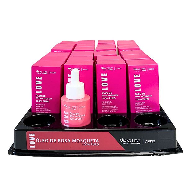 Óleo de Rosa Mosqueta Max Love - Box c/ 24 unid