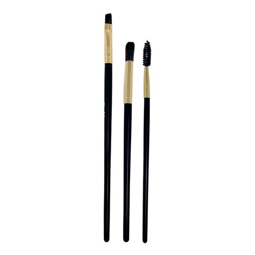 Kit com 03 Pincéis para Maquiagem Mandala PM-372